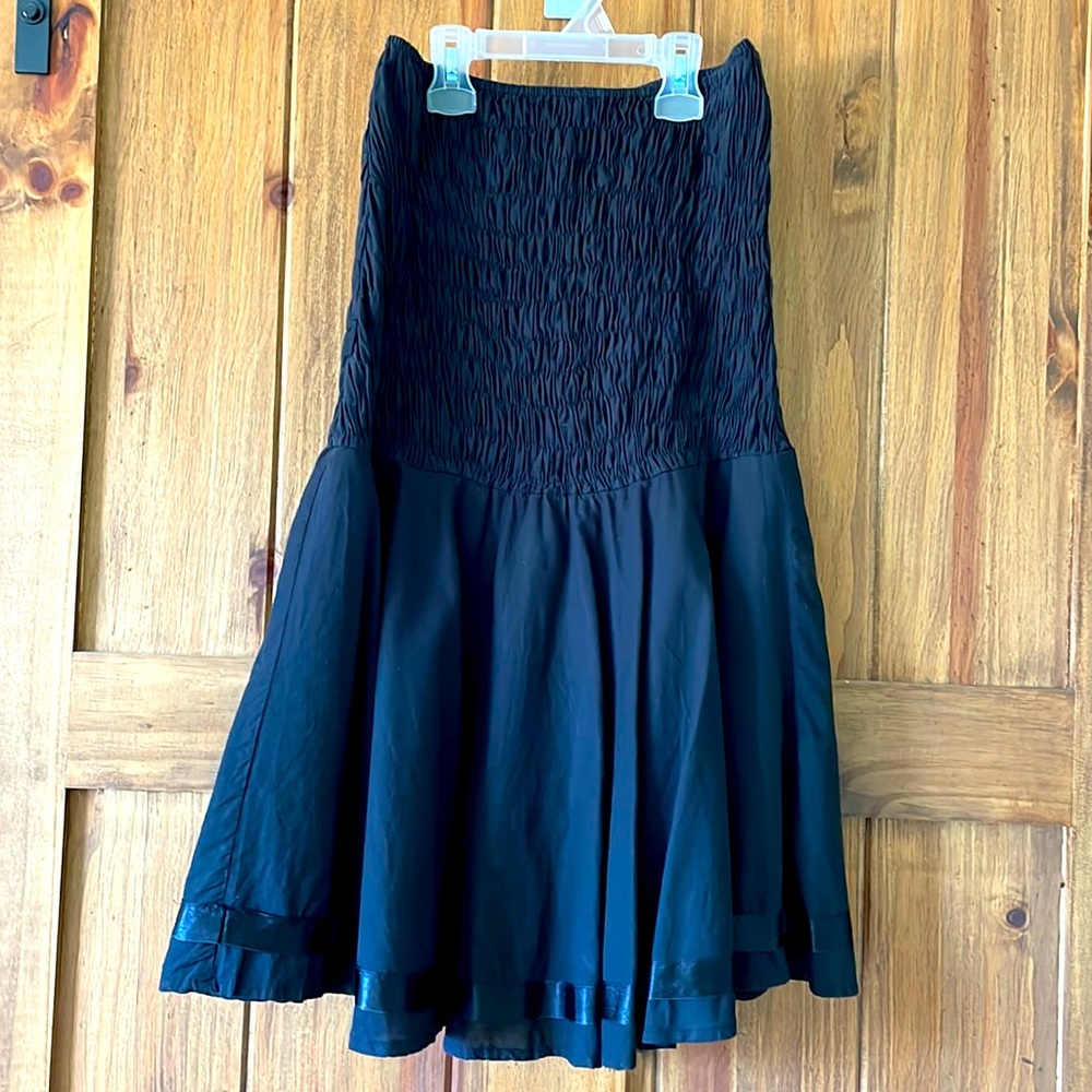 Black summer dress